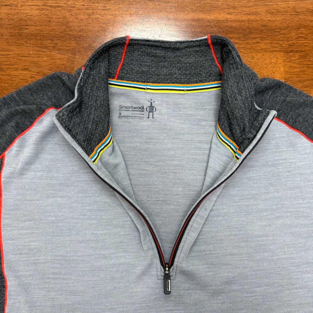 Smartwool Phd Light Quarter Zip Base Layer Men S … - image 7